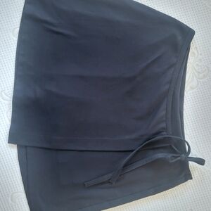 Black Wrap Midnight Weekend Skort